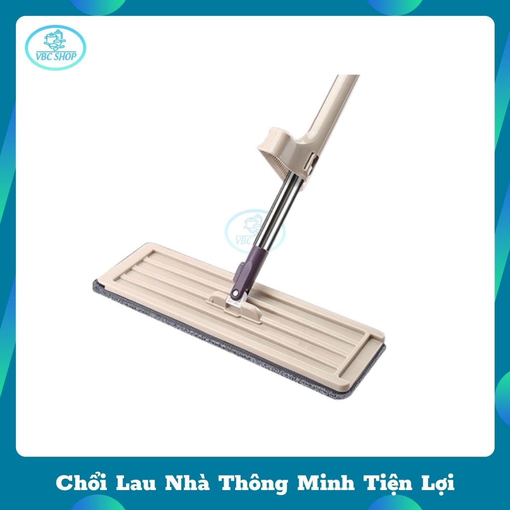 Chổi Lau Nhà Thông Minh Cao Cấp, Chổi Lau Nhà Tự Vắt 360 Độ Tiện Lợi