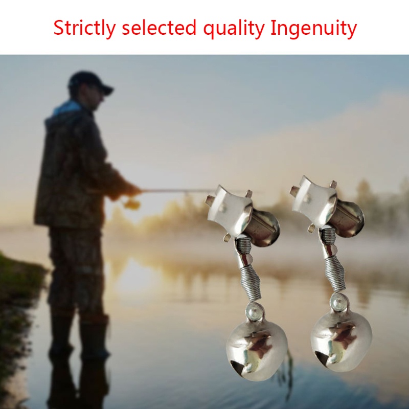 Set 20 Chuông Báo Cá Cắn Câu Có Kẹp Gắn Cần Câu Tiện Dụng