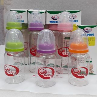 Bình sữa nhựa Gb baby cổ hẹp 60ml/120ml/240ml
