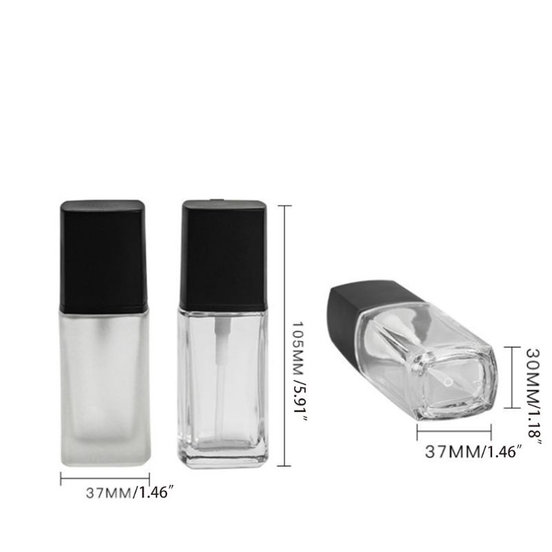Chai Thủy Tinh Rỗng 30ml Đựng Lotion / Kem Dưỡng Thể