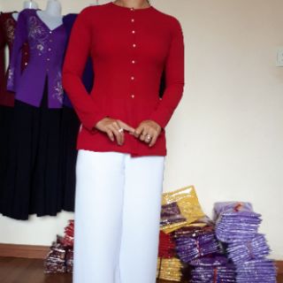 Áo bà ba trơn kg kèm quần