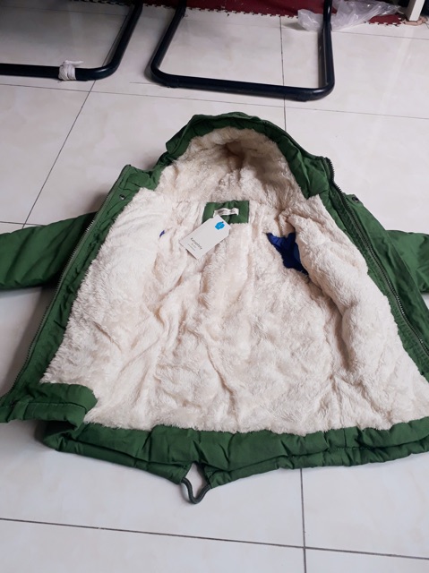 Áo khoác kaki ảnh thật,áo parka lot lông