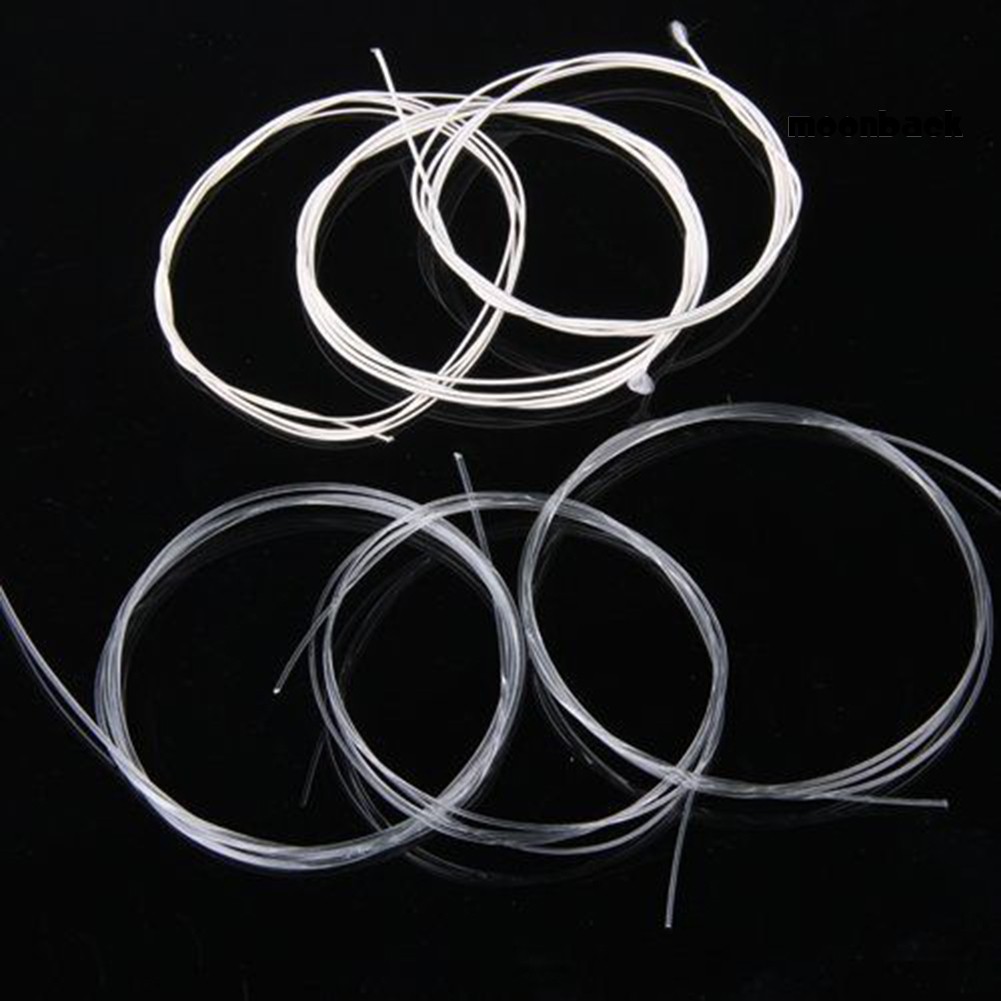 Set 6 Dây Đàn Ghi Ta Bằng Nylon Thay Thế E A D G B E