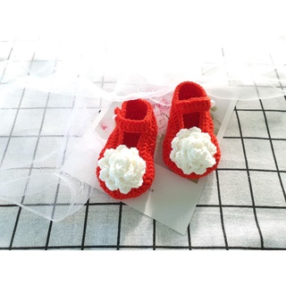 Giày len búp bê cho bé yêu - Giày len handmade