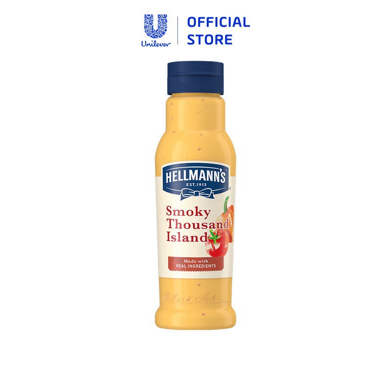[Mã COSUI5 giảm 8% đơn 150K] Xốt salad Hellmann's Smoky Thousand Island 210ml