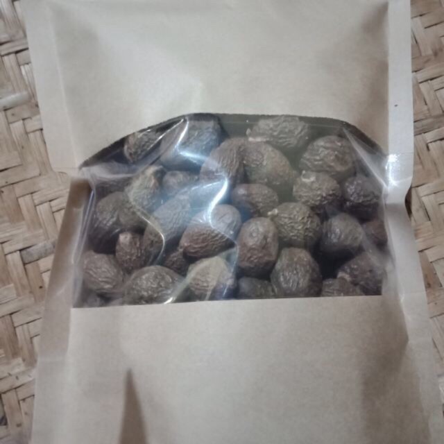 Hạt đười ươi khô 100g (loại đười ươi sẻ bay trái nhỏ thịt giòn)