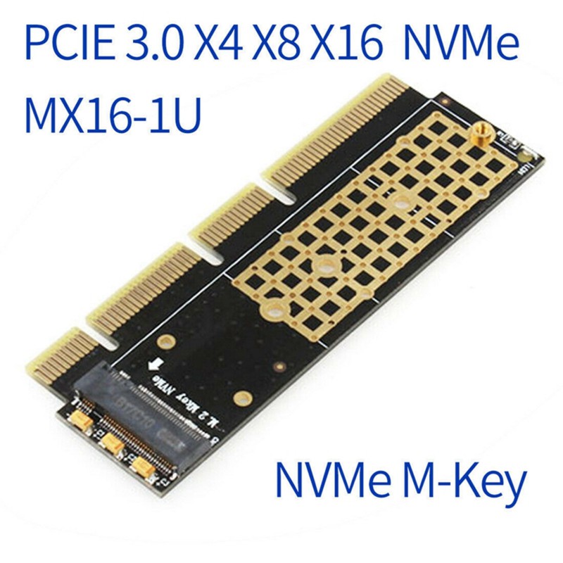 Card Mở Rộng Mx16-1U M.2 Nvme Ssd Ngff Sang Pci-E 3.0 X4 X8 X16 | BigBuy360 - bigbuy360.vn