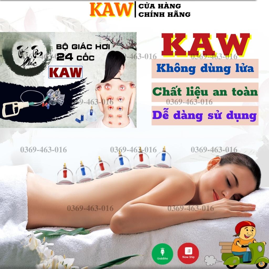 Bộ Giác Hơi Không Dùng Lửa Cao Cấp 24 Phụ Kiện [Bảo hành 1 đổi 1]