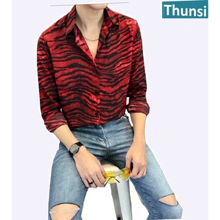 Áo sơ mi nam thời trang nam mẫu bán chạy áo sơ mi nam chất kate lua the thunsi