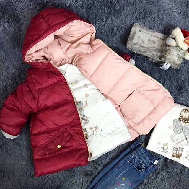 Phao 2 mặt Zara BabyGirl