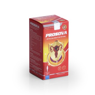 PROSOVA -Thực phẩm bảo vệ sức khỏe thảo dược giảm, ngăn ngừa u xơ tiền liệt tuyến và u xơ tử cung