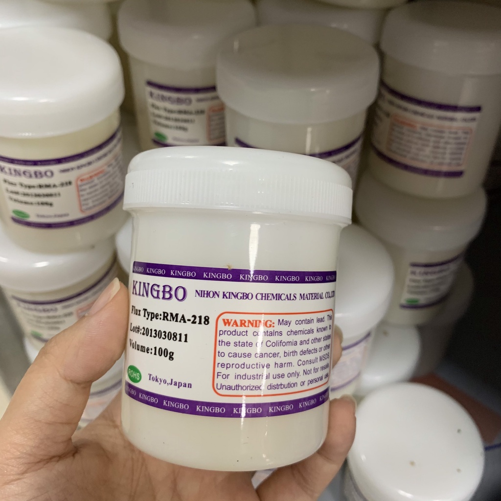 Mỡ hàn Kingbo trắng (RMA-218) 100g