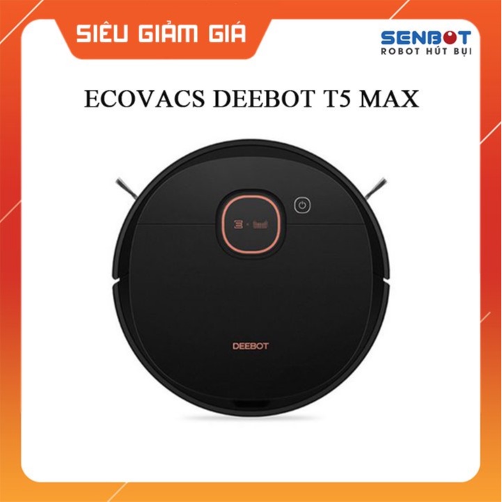 Robot Hút Bụi lau nhà Ecovacs T5 Max tự động thông minh cao cấp giá rẻ  - SENBOT.VN