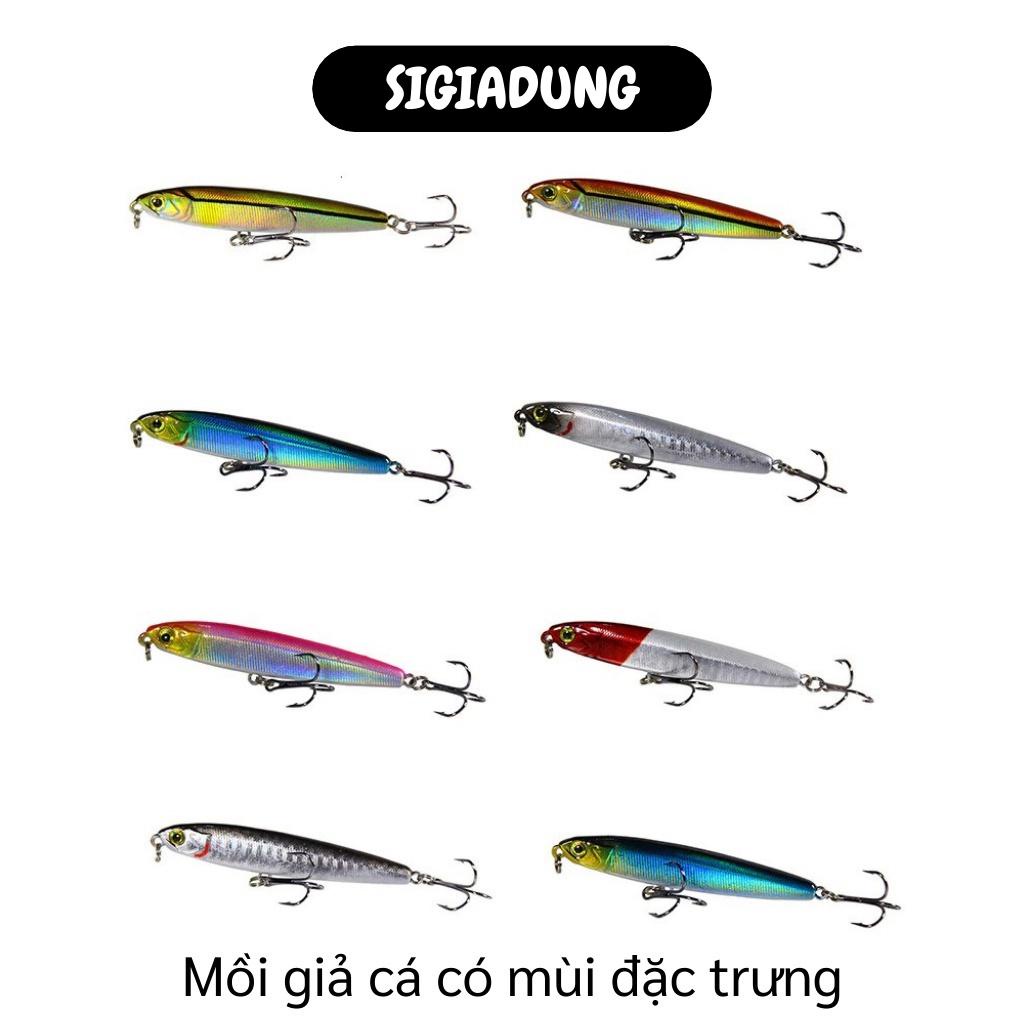 [SGD] Mồi Câu Nhân Tạo - Mồi Câu Giả Cá Giá Rẻ Tiện Lợi 8.5cm, Phù Hợp Câu Cá Nước Lợ hoặc nước mặn 7562