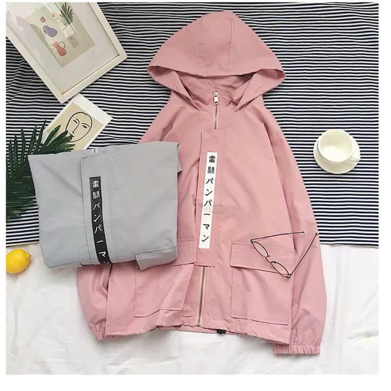 ÁO KHOÁC GIÓ, ÁO DÙ NỮ CHỮ DỌC KHÓA KÉO SIÊU CÁ TÍNH | BigBuy360 - bigbuy360.vn