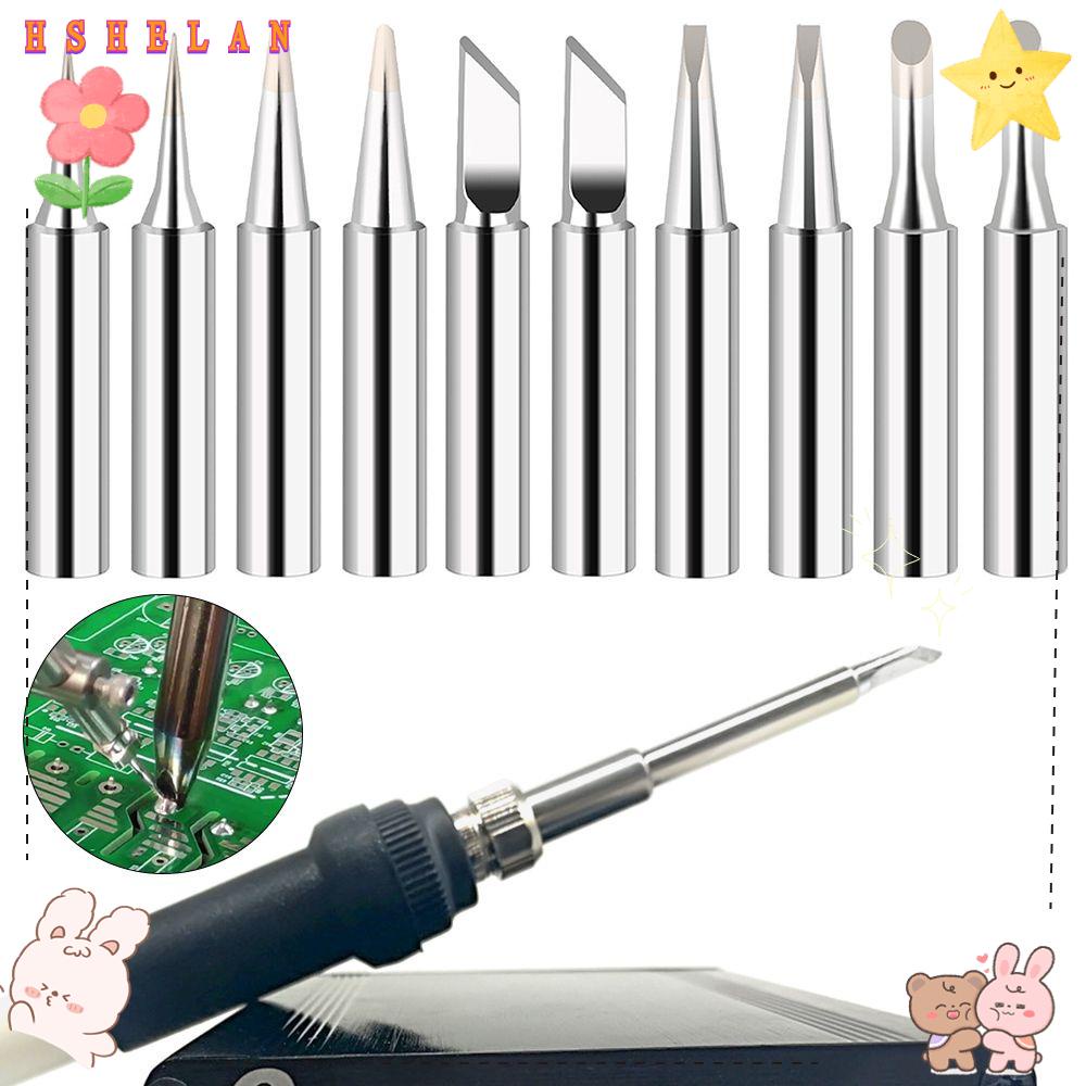Set 10 Mũi Hàn Bằng Đồng Không Chì Cho Trạm Hàn 936 853D 8786D