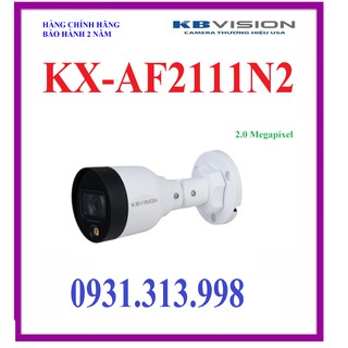 Camera ip full color kbvision kx-af2111n2 2.0 megapixel