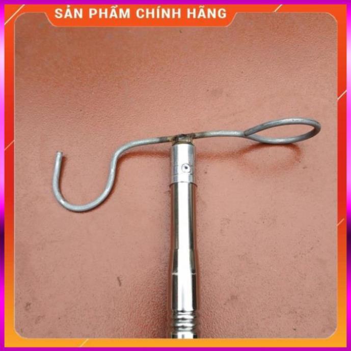 [Tặng 1 Túi Bổi + Móc] Sào Bẫy Chim, Sào Rút Inox Đa Năng Dài 1m5 3m 5m 6m 7m