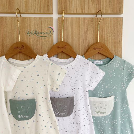 Body cộc tay túi Doraemon chất liệu cotton co giãn 4 chiều (KM22-BD228)