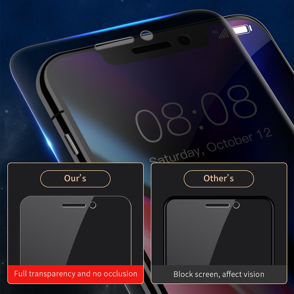 Kính Cường Lực chống nhìn trộm Cho iPhone 11 12 13 14 Pro Max X XS XR 6 6S 7 8 Plus SE