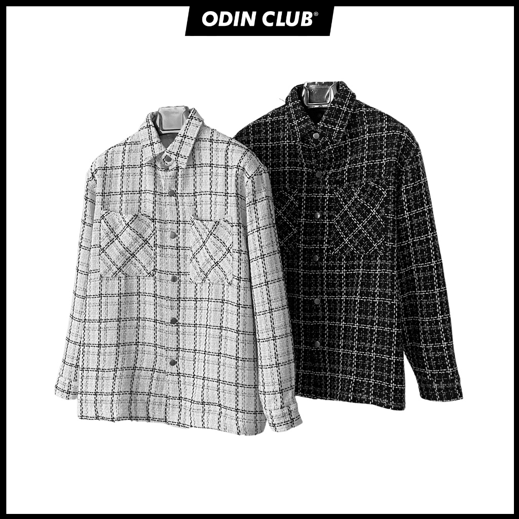 Áo khoác dạ Tweed Odin Club, Áo khoác dạ phong cách Hàn Quốc, Local Brand ODIN CLUB