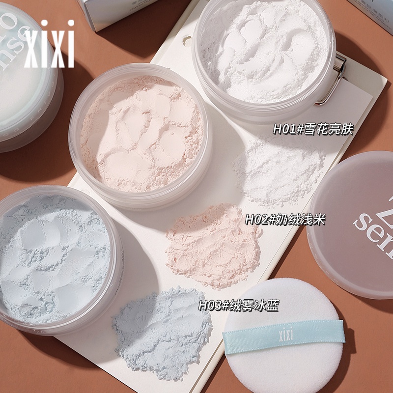 Phấn Phủ Kiềm Dầu Không Thấm Nước Màu Lì Tự Nhiên XIXI NO.D438