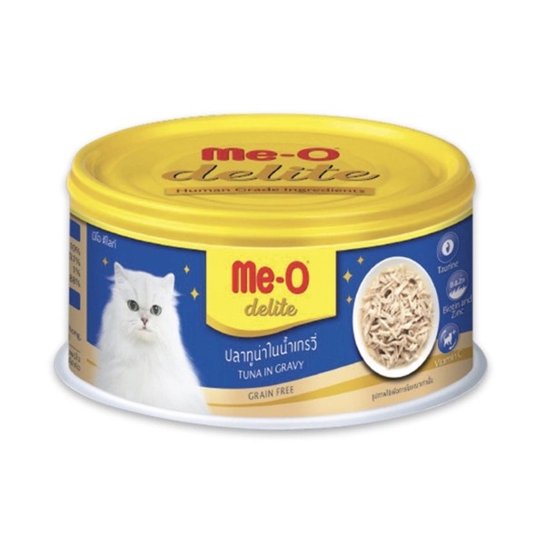Pate cho mèo Me-o Delite lon 80gr