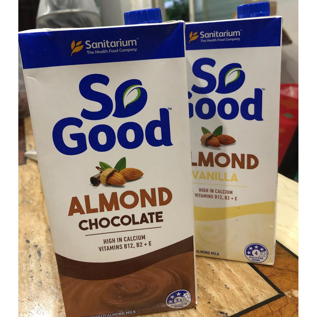 Sữa hạt hạnh nhân So Good 1L