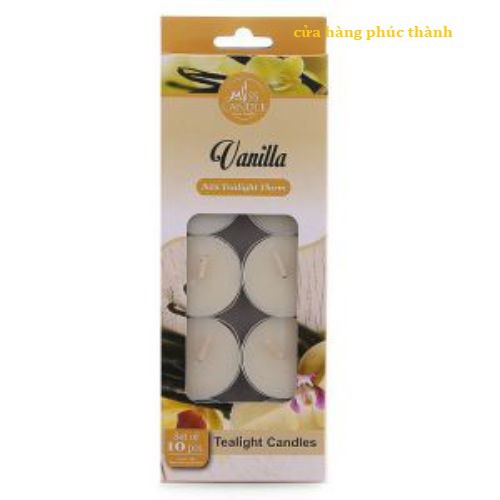 sáp nến tealight thơm Miss Candle FtraMart 10 viên