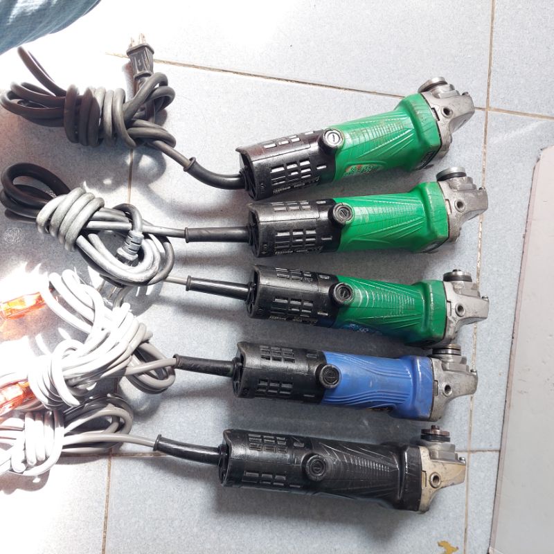 MÁY MÀI HITACHI ĐIỆN 220V QUẤN LÊN TỪ MÁY NỘI ĐỊA NHẬT