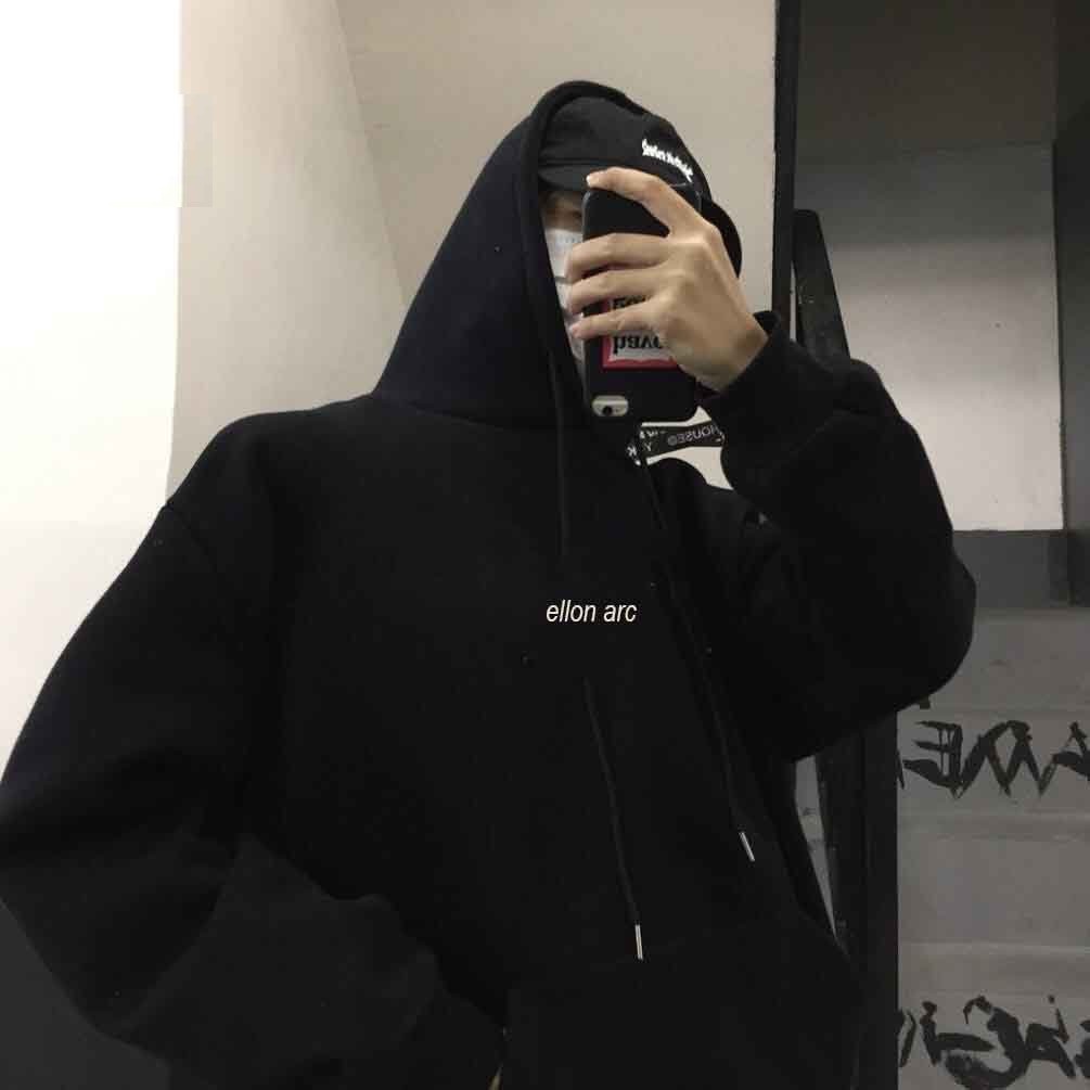 Áo Hoodie Nỉ Ngoại Allon Arc PEONYB Unisex [FREESHIP] Hoodies form rộng tay bồng kiểu dáng đơn giản đường phố hàn quốc