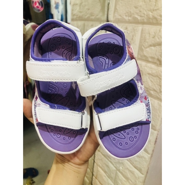 Sandal elsa bé gái dư xịn không hộp sz 26-30