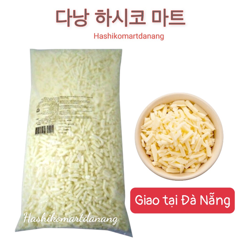 Phô mai sợi mozzarella nhập khẩu anh 2kg - ảnh sản phẩm 1