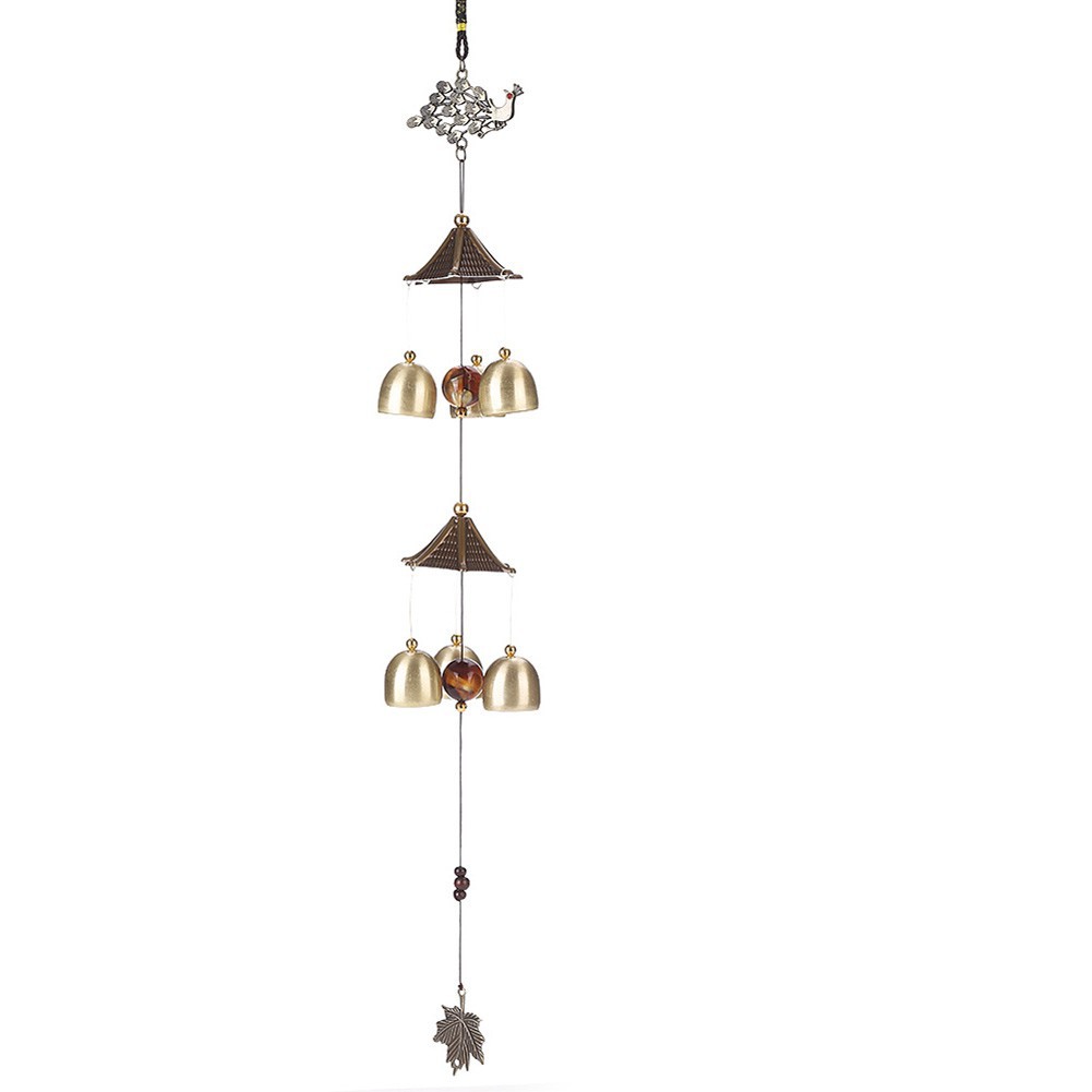 Chuông gió 6 ống đồng phong cách cổ điển | BigBuy360 - bigbuy360.vn
