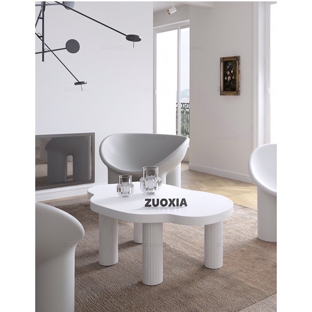 Bàn cafe Clouds Table hình đám mây phong cách cổ điền Pháp