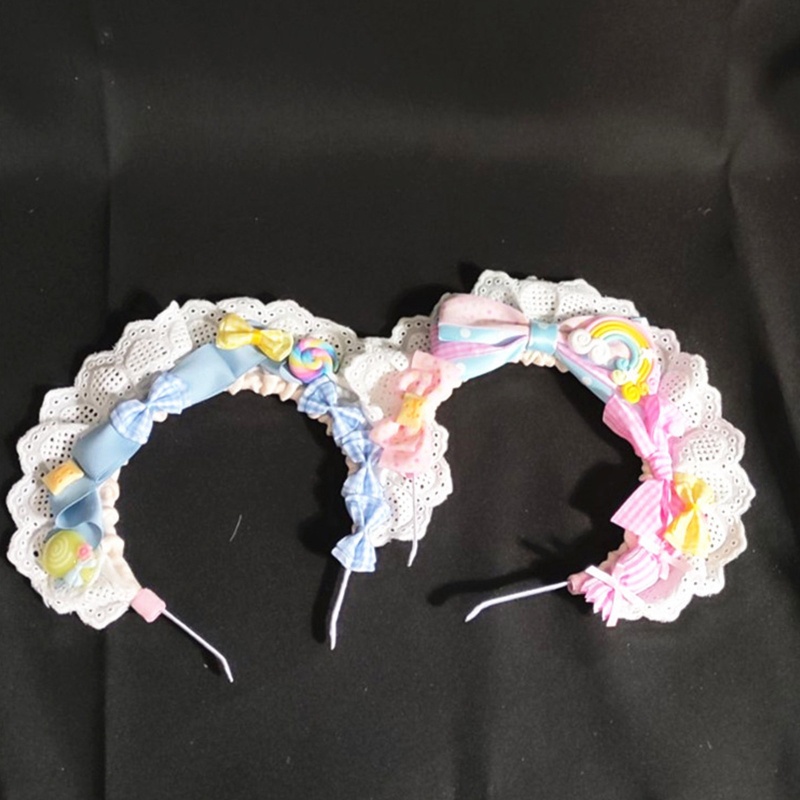 Băng Đô Trang Điểm Hình Nơ Nhiều Màu Sắc Thanh Lịch Dành Cho Nữ