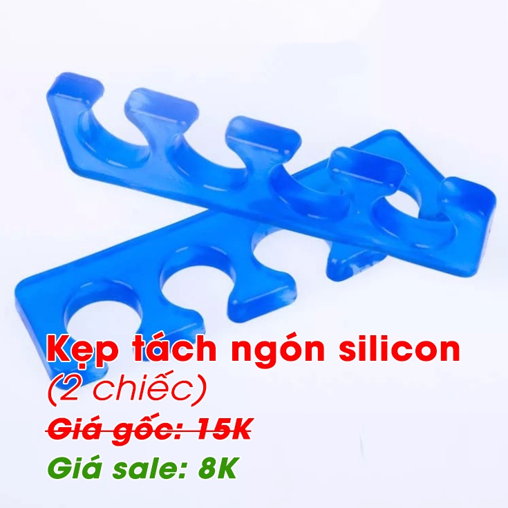 Kẹp tách ngón Silicon (2 chiếc)