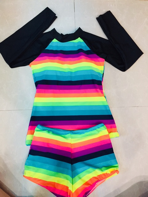 set áo tắm thể thao dài tay size m | BigBuy360 - bigbuy360.vn