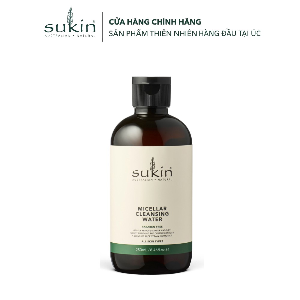 Sukin Nước Tẩy Trang Sukin Micellar Cleansing Water 250ml