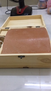 Đá muối himalaya mặt cong