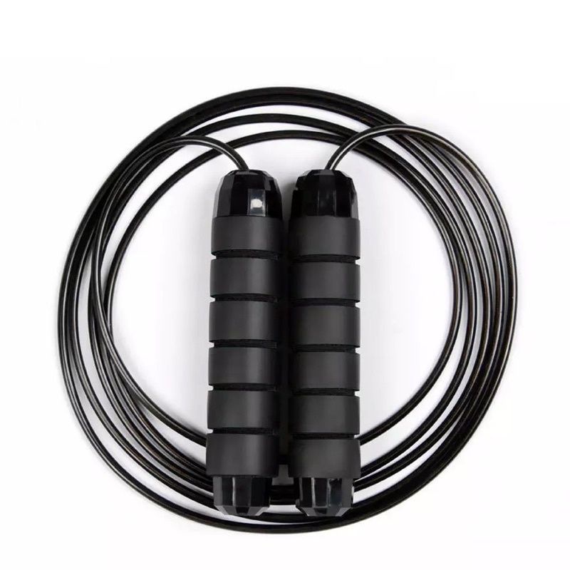 Dây nhảy giảm cân đốt mỡ bụng lõi thép đàn hồi có tạ 2.9m tập thể dục gym tại nhà