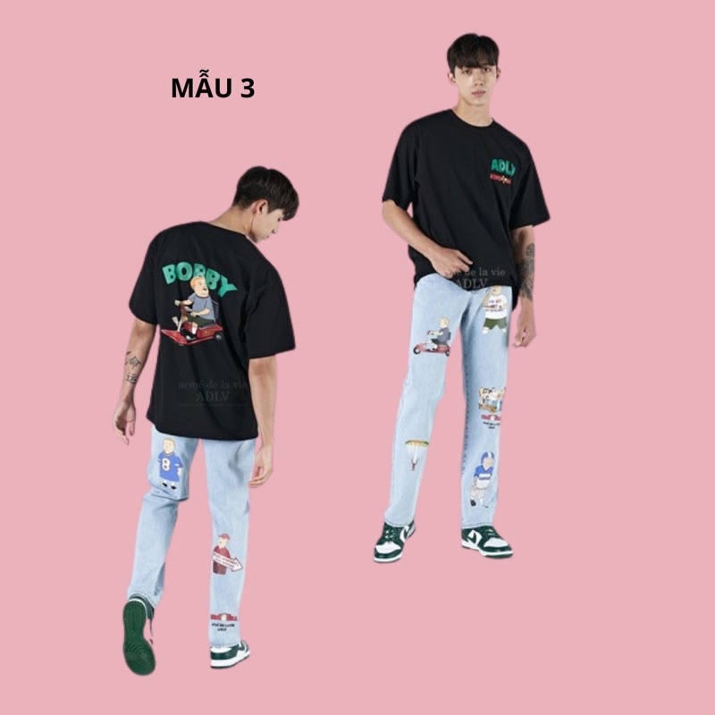 Áo thun ADLV đa dạng mẫu unisex 100% AUTHENTIC NHẬP TRỰC TIẾP KOREA