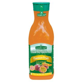 Sinh tố chanh dây không hạt nguyên chất 1lit