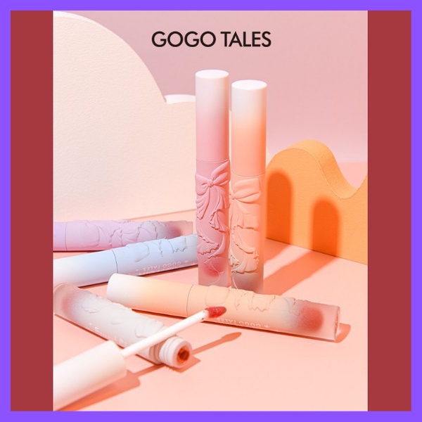 [𝐆𝐨𝐠𝐨 𝐓𝐚𝐥𝐞𝐬] Son Kem Bóng Gogo Tales Nơ Sweet Girl 11 Màu GT271 Nội Địa Trung