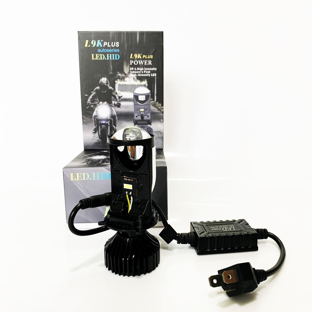 ĐÈN BI CẦU LED L9K SIÊU SÁNG ĐỦ 37W ( CHÂN H4)