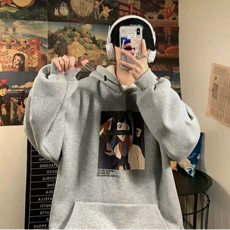 [ Mã 12FASHIONSALE1 giảm 10K đơn 50K ] Áo Hoodie Form Rộng Thời Trang Thu Đông Cho Nam | BigBuy360 - bigbuy360.vn