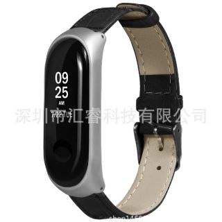 dây đeo vân da cá sấu cho miband 3