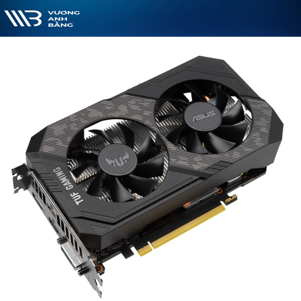 VGA Asus GTX 1660Ti 6G GDDR6 TUF Gaming EVO OC Edition (TUF-GTX1660TI-O6G-EVO-GAMING)