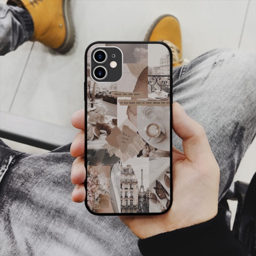Ốp lưng iphone SAMSUNG hình city view collage art kinetic art loại chống va đập  cho các dòng iPhone PAP20210714