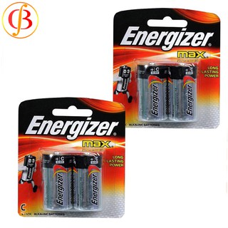 Pin Trung C LR14 Energizer Alkaline (Vỉ 2 Viên)
